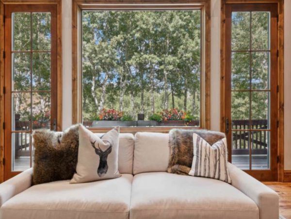 Ski in via Bedstraw and shuttle out Bachelors Gulch Residence